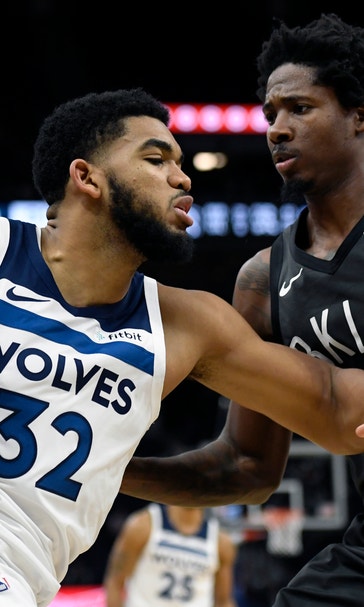 Towns, Teague lead Wolves over Nets after LeVert injury